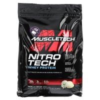 ราคา MuscleTech, Nitro Tech, Whey Protein, Vanilla, 10 lbs (4.54 kg) (MSC-70962)