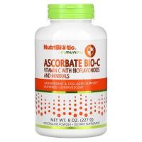 ราคา NutriBiotic, Immunity, Ascorbate Bio-C, Vitamin C with Bioflavonoids And Minerals, 8 oz (227 g) (NBC-00350)