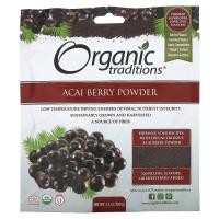 ราคา Organic Traditions, Acai Berry Powder, 3.5 oz (100 g) (OGT-00991)
