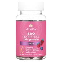 ราคา Dr. Axe / Ancient Nutrition, Kids, SBO Probiotics, Berry, 5 Billion CFU, 30 Gummies (ATN-02595)