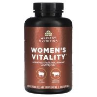 ราคา Dr. Axe / Ancient Nutrition, Women's Vitality, 180 Capsules (ATN-02633)