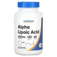 ราคา Nutricost, Alpha Lipoic Acid, 300 mg, 120 Capsules (NCS-67166)