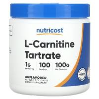 ราคา Nutricost, L-Carnitine Tartrate, Unflavored, 3.5 oz (100 g) (NCS-81242)