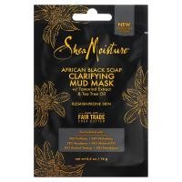 ราคา SheaMoisture, African Black Soap, Clarifying Mud Beauty Mask w/ Tamarind Extract & Tea Tree Oil, 0.5 oz (14 g) (SMT-27072)