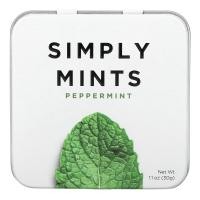 ราคา Simply Gum, Mints, Peppermint, 1.1 oz (30 g) (SGM-00613)