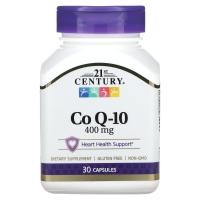 ราคา 21st Century, Co Q-10, 400 mg, 30 Capsules (CEN-22822)