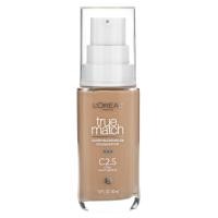 ราคา L'Oréal, True Match, Super-Blendable Foundation, C2.5 Cool Light Medium, 1 fl oz (30 ml) (LOE-67174)
