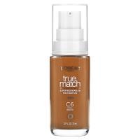 ราคา L'Oréal, True Match, Super-Blendable Foundation, C6 Cool Medium, 1 fl oz (30 ml) (LOE-67188)