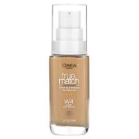 ราคา L'Oréal, True Match, Super-Blendable Foundation, W4 Warm Light Medium, 1 fl oz (30 ml) (LOE-67178)