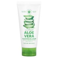 ราคา Nature Republic, Aloe Vera Cleansing Gel Cream, 5.07 fl oz (150 ml) (NRP-48298)