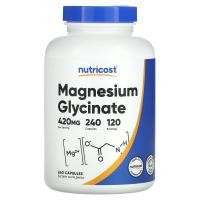 ราคา Nutricost, Magnesium Glycinate, 210 mg, 240 Capsules (NCS-67209)