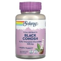 ราคา Solaray, Vital Extracts, Black Cohosh, 545 mg, 120 Veggie Caps (SOR-03170)