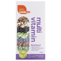 ราคา Zahler, Multivitamin Brainfood, Daily Multi + Memory & Focus Support with NeuroFactor & Lions Mane, 60 Capsules (ZAH-08239)