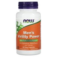 ราคา NOW Foods, Men's Virility Power , 60 Veg Capsules (NOW-03328)