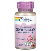 ราคา Solaray, Vital Extracts, Devil's Claw with Bromelain, 90 VegCaps (SOR-03050)