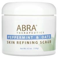 ราคา Abracadabra, Abra Therapeutics, Skin Refining Scrub, Peppermint and Oats, 4.5 oz (126 g) (ABR-31006)