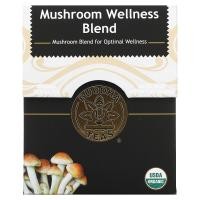 ราคา Buddha Teas, Organic Herbal Tea, Mushroom Wellness Blend, Caffeine Free, 18 Tea Bags, 1.14 oz (32 g) (BDH-01542)