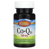 ราคา Carlson, Co-Q10, 100 mg, 30 Soft Gels (CAR-08240)