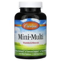 ราคา Carlson, Mini Multi, 250 Mini Tablets (CAR-41360)