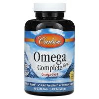 ราคา Carlson, Omega Complete Gems, Omega 3-6-9, Natural Lemon, 90 Soft Gels (CAR-01731)