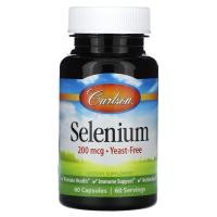 ราคา Carlson, Selenium , 200 mcg, 60 Capsules (CAR-05280)