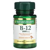 ราคา Nature's Bounty, Vitamin B-12, 1,000 mcg, 100 Coated Tablets (NRT-01380)