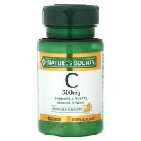 ราคา Nature's Bounty, Vitamin C, 500 mg, 100 Tablets (NRT-01510)
