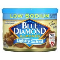 ราคา Blue Diamond, Almonds, Low Sodium, Lightly Salted, 6 oz (170 g) (DIA-05982)