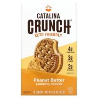 ราคา Catalina Crunch, แซนด์วิชคุกกี้คีโต รสเนยถั่ว บรรจุ 16 ชิ้น ขนาด 6.8 ออนซ์ (193 ก.) (CTA-46831)