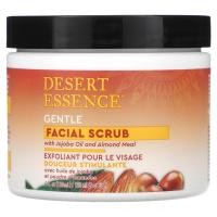 ราคา Desert Essence, Gentle Facial Scrub with Jojoba Oil and Almond Meal, 4 fl oz (120 ml) (DES-22094)