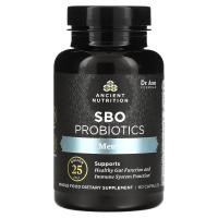 ราคา Dr. Axe / Ancient Nutrition, Men's SBO Probiotics, 25 Billion CFU, 60 Capsules (ATN-02540)