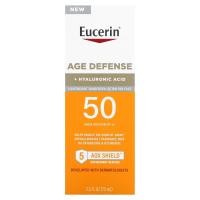 ราคา Eucerin, โลชั่นกันแดดสำหรับผิวหน้าสูตรบางเบา ช่วยชะลอวัย SPF 50 ปราศจากน้ำหอม ขนาด 2.5 ออนซ์ (75 มล.) (EUC-03222)