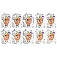 ราคา Leaders, I'mPhyto AHA Beauty Mask, 10 Sheets, 0.77 fl oz (23 ml) Each (LDS-28360)