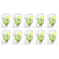 ราคา Leaders, I'mPhyto Vitamin Mask, 10 Sheet Masks, 0.77 fl oz (23 ml) Each (LDS-28270)
