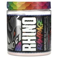 ราคา MuscleSport, Rhino Rampage, Super Potent Pre-Workout Analog, Rainbow Candy, 7.4 oz (210 g) (MSL-66485)