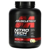 ราคา MuscleTech, Nitro Tech, Whey Protein, Vanilla Cream, 4 lbs (1.81 kg) (MSC-70329)