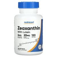 ราคา Nutricost, Zeaxanthin With Lutein, 120 Softgels (NCS-67030)