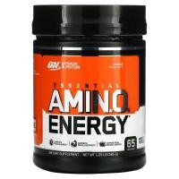 ราคา Optimum Nutrition, ESSENTIAL AMIN.O. ENERGY, Orange, 1.29 lb (585 g) (OPN-02290)