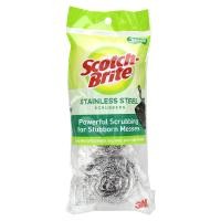 ราคา Scotch-Brite, Stainless Steel Scrubbers, 3 Scrubbers (SBR-25354)