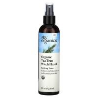 ราคา Sky Organics, Organic Tea Tree Witch Hazel, 8 fl oz (236 ml) (SYO-00794)
