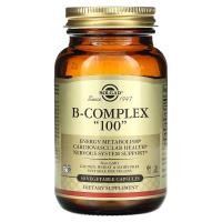 ราคา Solgar, B Complex "100", 50 Vegetable Capsules (SOL-01149)