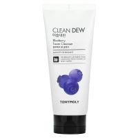 ราคา Tony Moly, Clean Dew, Blueberry Foam Cleanser, 180 ml (TMY-53127)