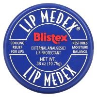 ราคา Blistex, Lip Medex ผลิตภัณฑ์ปกป้องริมฝีปากและบรรเทาอาการปวดภายนอก ขนาด 0.38 ออนซ์ (10.75 ก.) (BTX-16001)