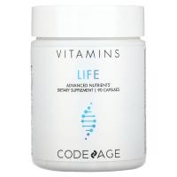 ราคา Codeage, Vitamins, Life, Advanced Nutrients, 90 Capsules (AGE-00829)