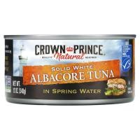 ราคา Crown Prince Natural, Albacore Tuna, Solid White, In Spring Water, 12 oz (340 g) (CPN-00850)
