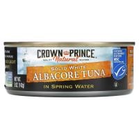 ราคา Crown Prince Natural, Albacore Tuna, Solid White, In Spring Water, 5 oz (142 g) (CPN-00876)