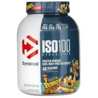 ราคา Dymatize, ISO100 Hydrolyzed, 100% Whey Protein Isolate, Fruity Pebbles, 3 lb (1.4 kg) (DYZ-35341)