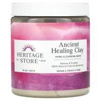 ราคา Heritage Store, Ancient Healing Clay, Pore-Cleansing Beauty Mask, 16 oz (454 g) (AHC-71430)