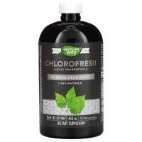 ราคา Nature's Way, Chlorofresh คลอโรฟิลล์ชนิดน้ำ ไม่แต่งกลิ่นรส ขนาด 16 ออนซ์ (480 มล.) (NWY-03502)