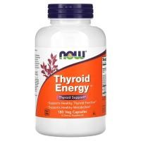 ราคา NOW Foods, Thyroid Energy บรรจุแคปซูลผัก 180 แคปซูล (NOW-03369)